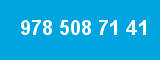 978 508 71 41